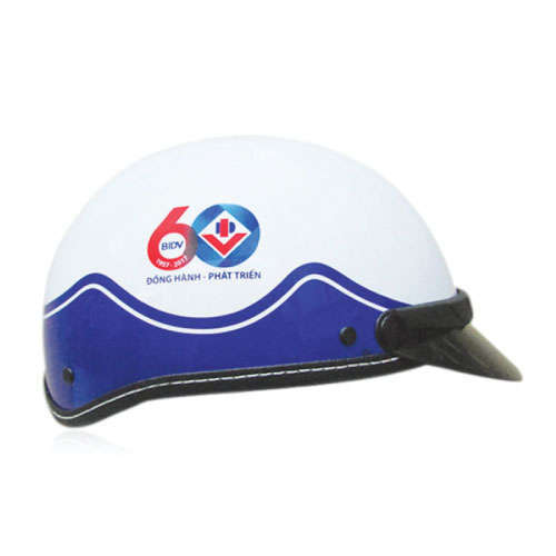 In logo mũ bảo hiểm - Phương thức nhận diện thương hiệu mạnh mẽ